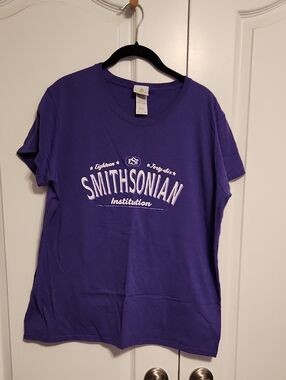 Smithsonian Purple Graphic Tee